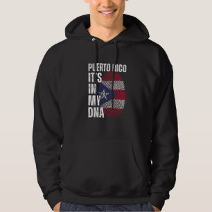 Puerto Rica It's In My DNA Matching Puerto Rican M Hoodie