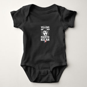 Puerto rican baby bodysuit
