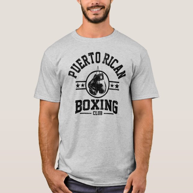 Puerto Rican Boxing Club T-Shirt (Front)