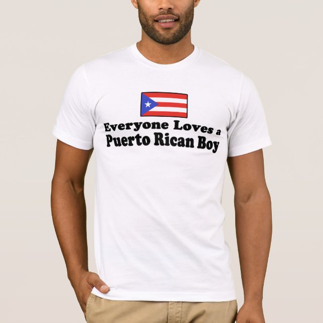 Puerto Rican Boy T-Shirt (Front)