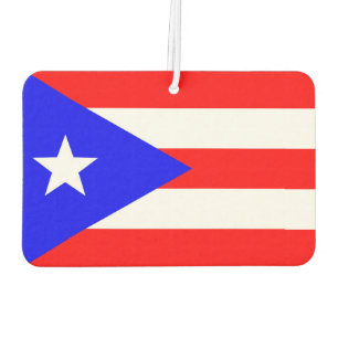Puerto Rican Flag Air Freshener