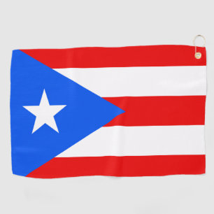 Puerto Rican Flag & golf Puerto Rico /sports Golf Towel