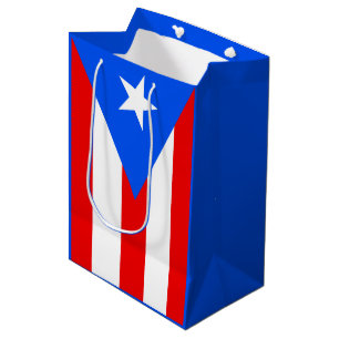 Puerto Rican flag Medium Gift Bag