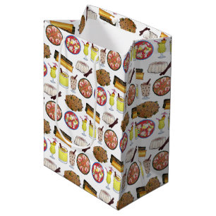 Puerto Rican Food Cuisine Love Puerto Rico Foodie Medium Gift Bag
