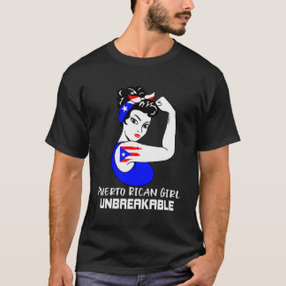 Puerto Rican Girl Unbreakable T-Shirt