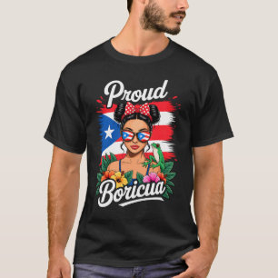 Puerto Rican Girls Boricua Puerto Rico Heritage Me T-Shirt