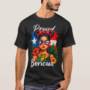 Puerto Rican Girls Boricua Puerto Rico Heritage Me T-Shirt