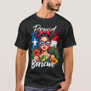 Puerto Rican Girls Boricua Puerto Rico Heritage T-Shirt