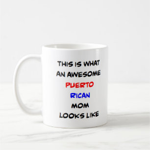 puerto rican mom, awesome coffee mug