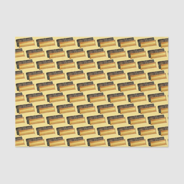 Puerto Rican Pasteles Savory Banana Leaf Cakes Tissue Paper (Front)