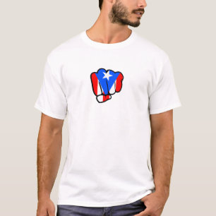 Puerto Rican Power Fist Boricua Pride T-Shirt