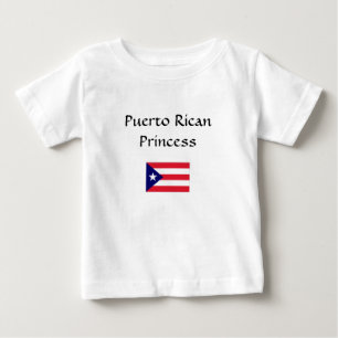 Puerto Rican Princess Baby T-Shirt