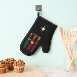 Puerto Rican Three Wise Men – Parranda Oven Mitt