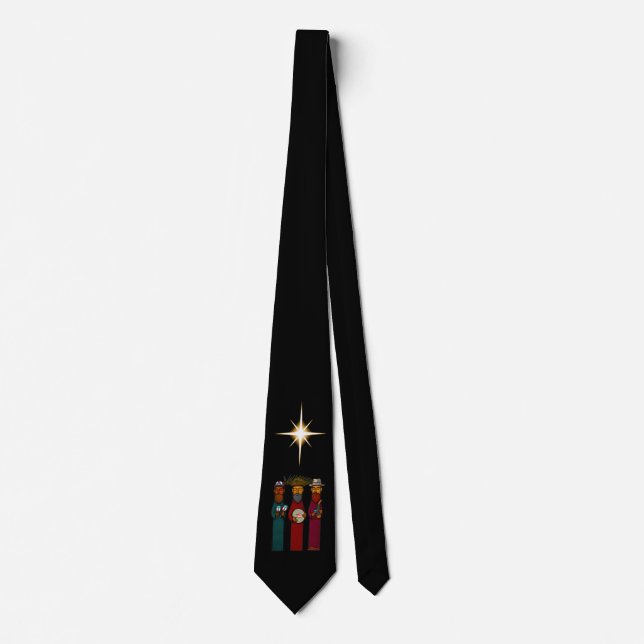 Puerto Rican Three Wise Men – Parranda Tie (Front)