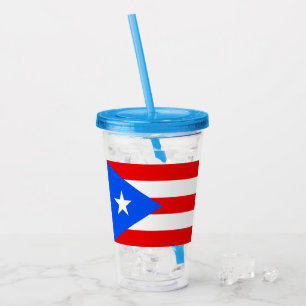 Puerto Rico Acrylic Tumbler