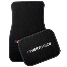 Puerto Rico Black | Boricua Red & Blue Accent