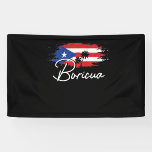Puerto Rico Boricua Puerto Rican Flag Pride Banner