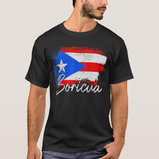 Puerto Rico Boricua Puerto Rican Flag Pride      T-Shirt