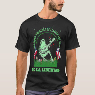 Puerto Rico Borinquen Coqui for Puerto Rico T-Shirt