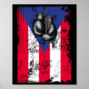 Puerto Rico Boxing  Poster