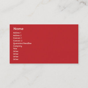 Puerto Rico - Business Card