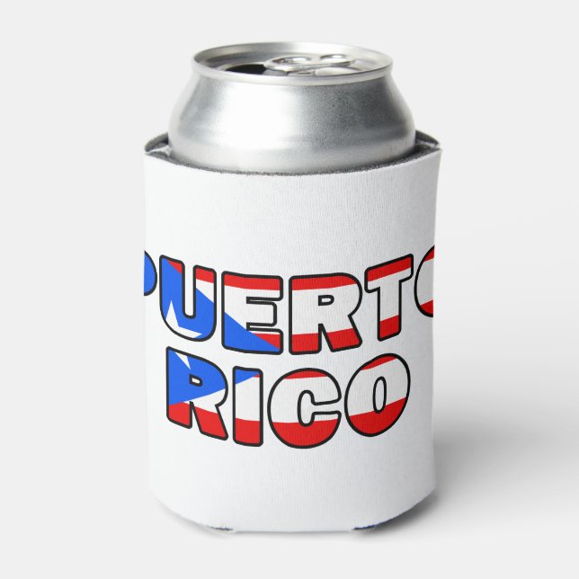 Puerto Rico Can Cooler (Can Front)