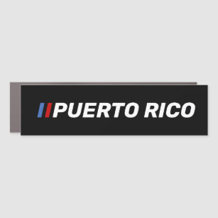 Puerto Rico Car Magnet