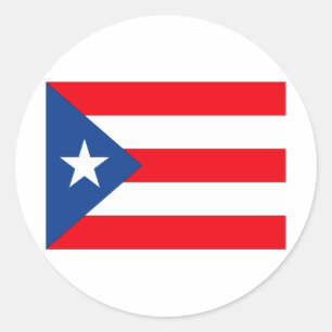 Puerto Rico Classic Round Sticker