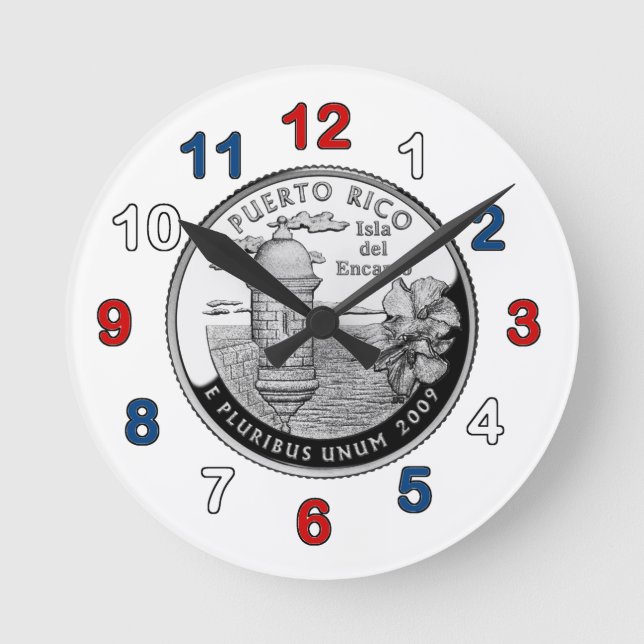 Puerto Rico Clock (Front)