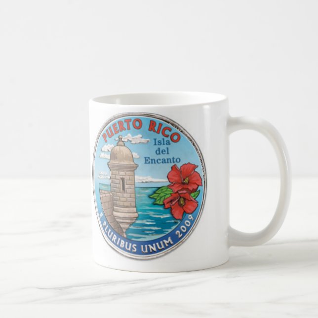 Puerto Rico Coffee Mug (Right)