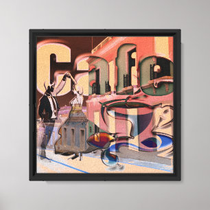 Puerto Rico Coffee Shop Canvas Art