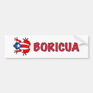 Puerto Rico - Coqui - Boricua Sticker