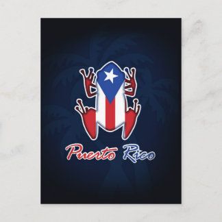 Puerto Rico Coqui Frog Postcard