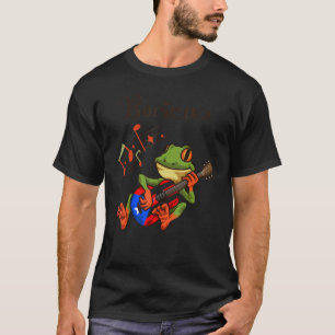 Puerto Rico Coqui Frog Puerto Rican Music Graphic T-Shirt