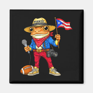 Puerto rico coqui frog street music footballPuerto Magnet
