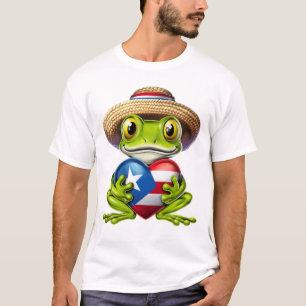 Puerto Rico Coqui Frog T-Shirt