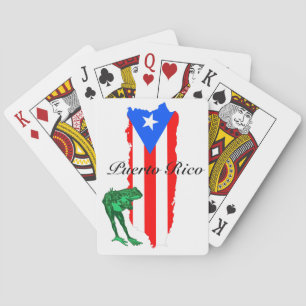 Puerto Rico Coqui Island Frog Playing Cards