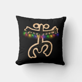 Puerto Rico Coqui Xmas Lights I Navidad Boricua   Cushion