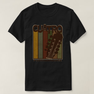 Puerto Rico Cuatro Guitar  T-Shirt