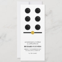 Puerto Rico Domino Party Invitation | Boricua Game