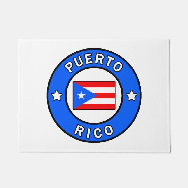 Puerto Rico Doormat (Front)