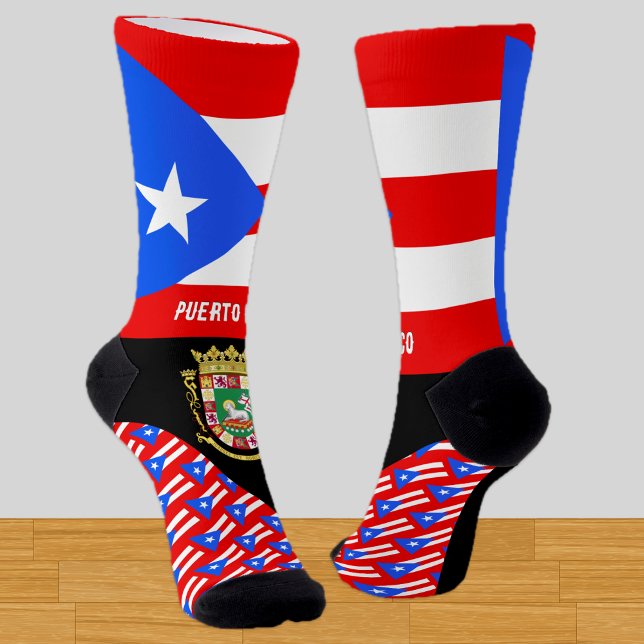 Puerto Rico, fashion, Puerto Rican flag, patriotic Socks (Creator Uploaded)