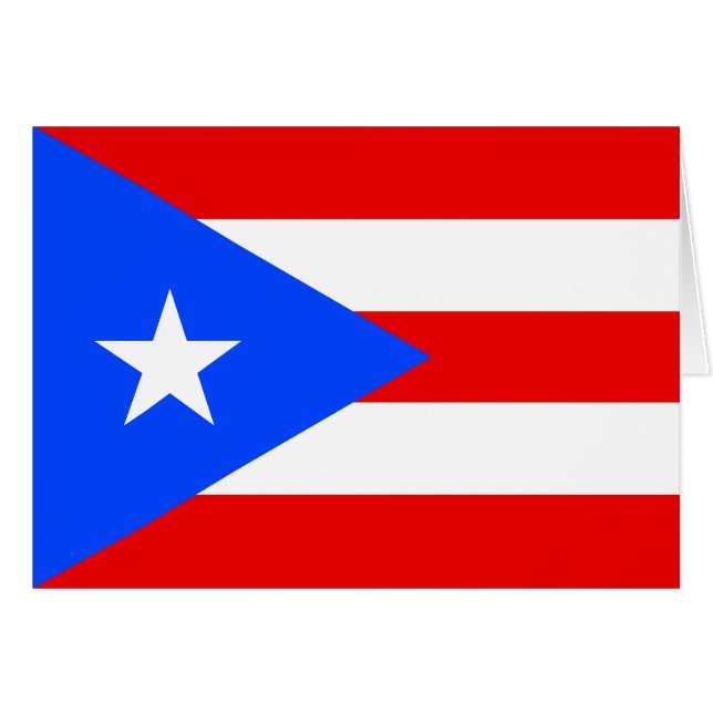 Puerto Rico Flag (Front Horizontal)
