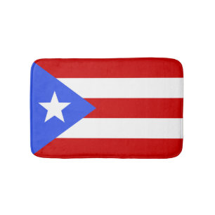 Puerto Rico flag Bath Mat