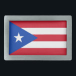 Puerto Rico Flag Belt Buckle<br><div class="desc">Puerto Rico Flag Belt Buckle</div>