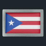 Puerto Rico Flag Belt Buckle<br><div class="desc">Puerto Rico Flag Belt Buckle</div>