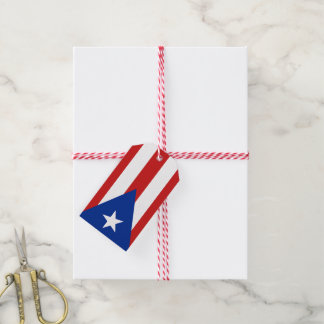 Puerto Rico Flag Birthday Gift Tags