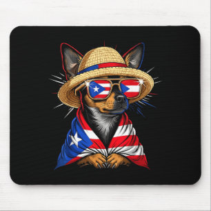 Puerto Rico Flag Boricua Puerto Rican Flag  Mouse Pad
