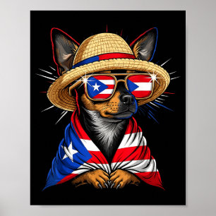 Puerto Rico Flag Boricua Puerto Rican Flag  Poster