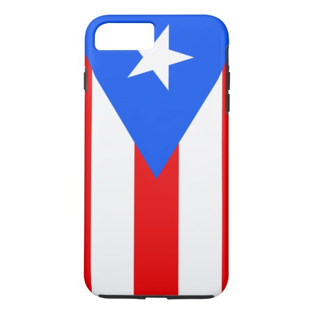 Puerto Rico flag Case-Mate iPhone Case (Back)